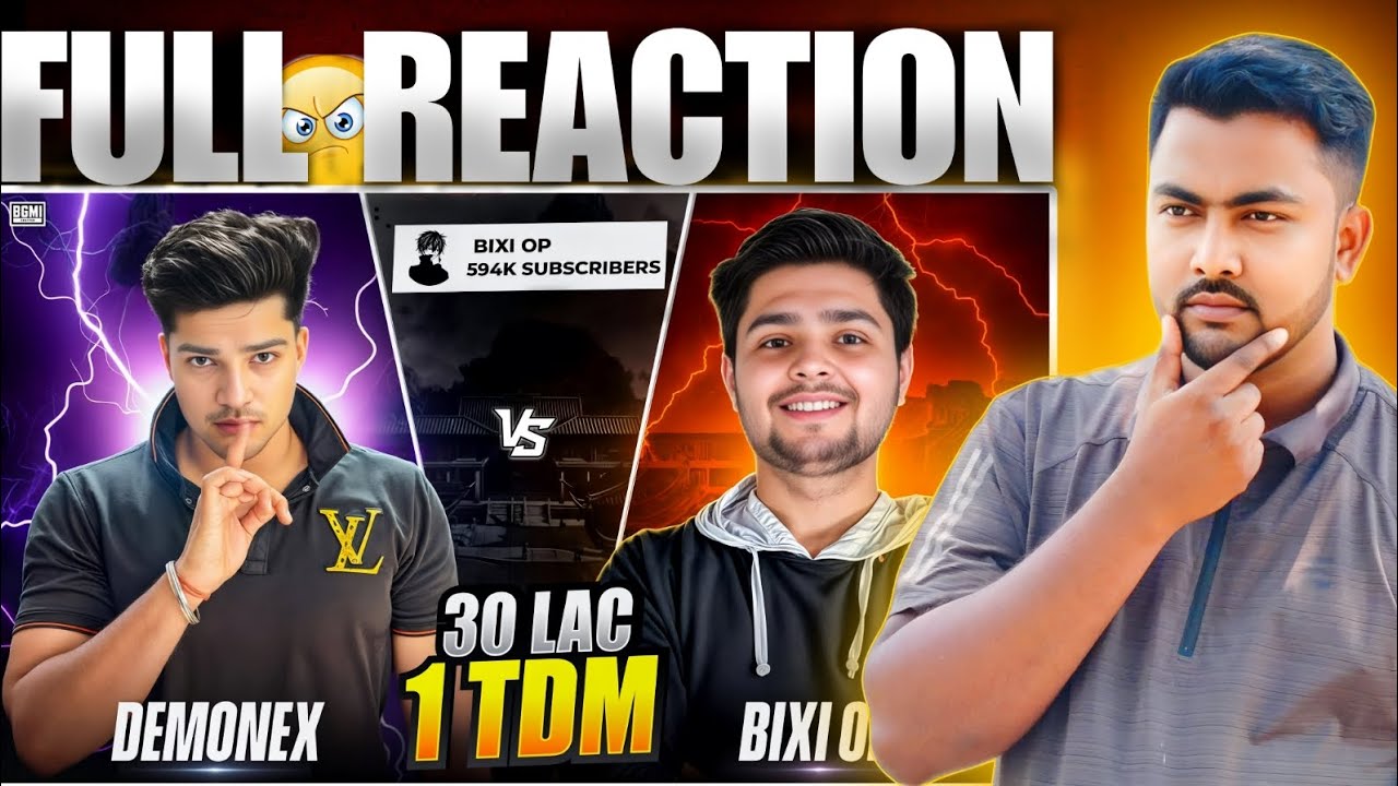 OMG😱! 35 Lacks TDM Challenge: @demonex vs @TheBixiOP – The Ultimate Showdown! Who Will Win??