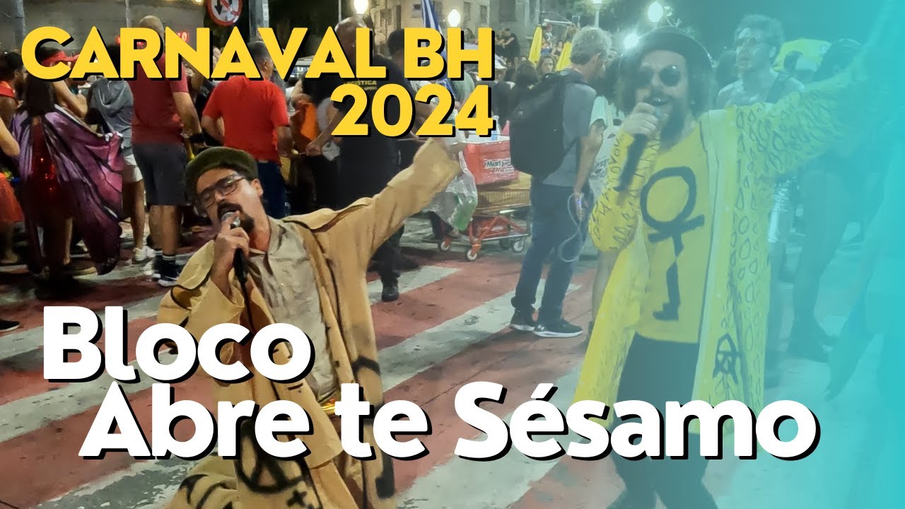 ABRE TE SÉSAMO! Uma Noite MALUCO BELEZA no Carnaval 2024 de BH! 4K!