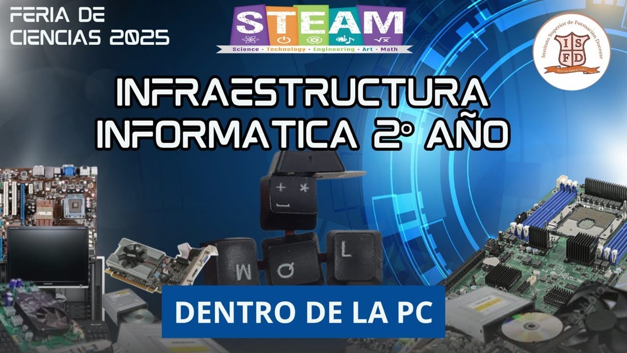 Feria de Ciencias 2025 - 2&deg; A&ntilde;o Infraestructura Inform&aacute;tica - ISFD Saladas