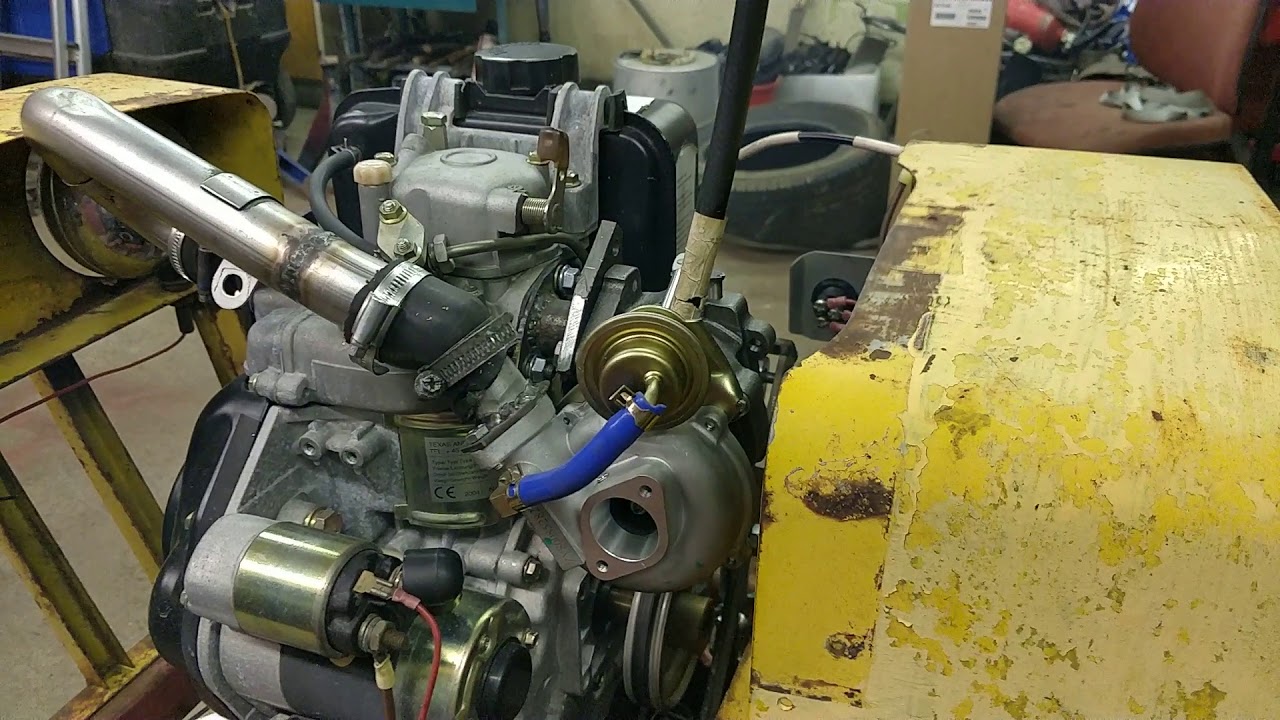 My turbo kit (RHB31 VZ21) on a yanmar diesel clone