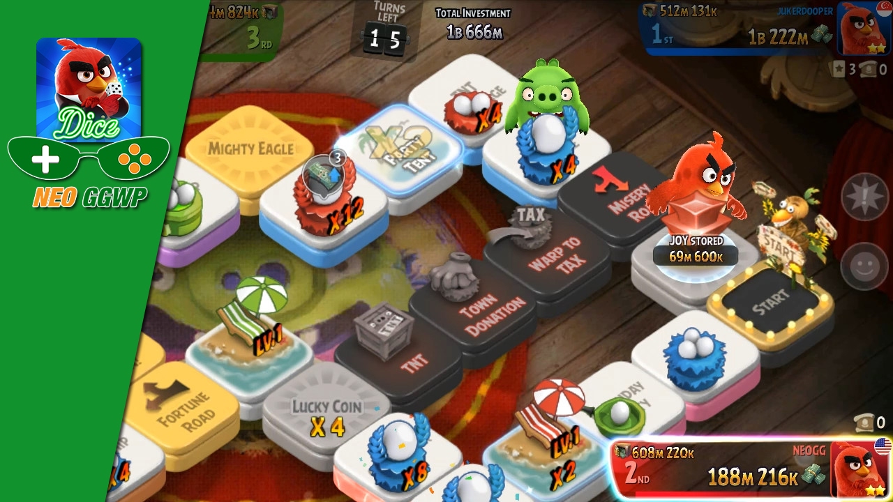 Angry Birds Dice - Gameplay (Android/iOS) | Frist Game
