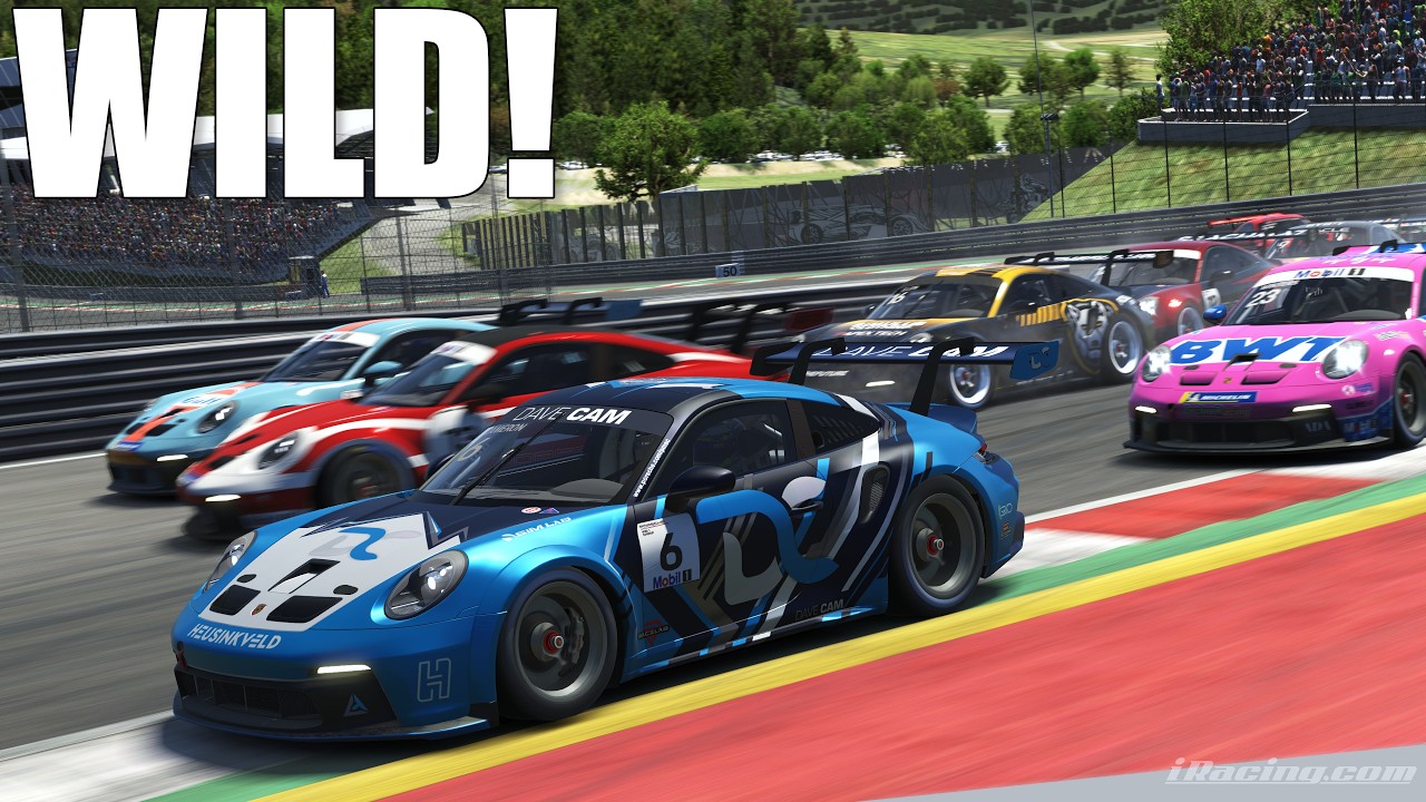 Самая конкурентная гонка за долгое время! | iRacing Porsche Cup на Red Bull Ring
