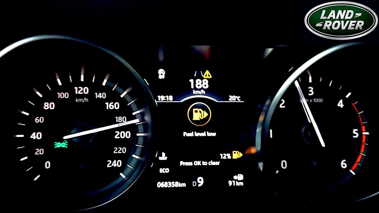2018 Land Rover Discovery Sport 2.0 TD4 110 kW | 0-200 km/h - acceleration |091|