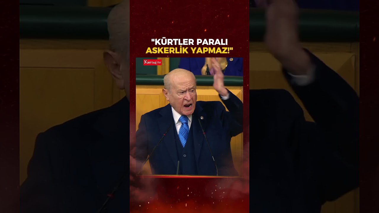 Devlet Bah&ccedil;eli: K&uuml;rtler hi&ccedil;bir mihraka paralı askerlik yapmaz! K&uuml;rtler onurlu bir halktır!