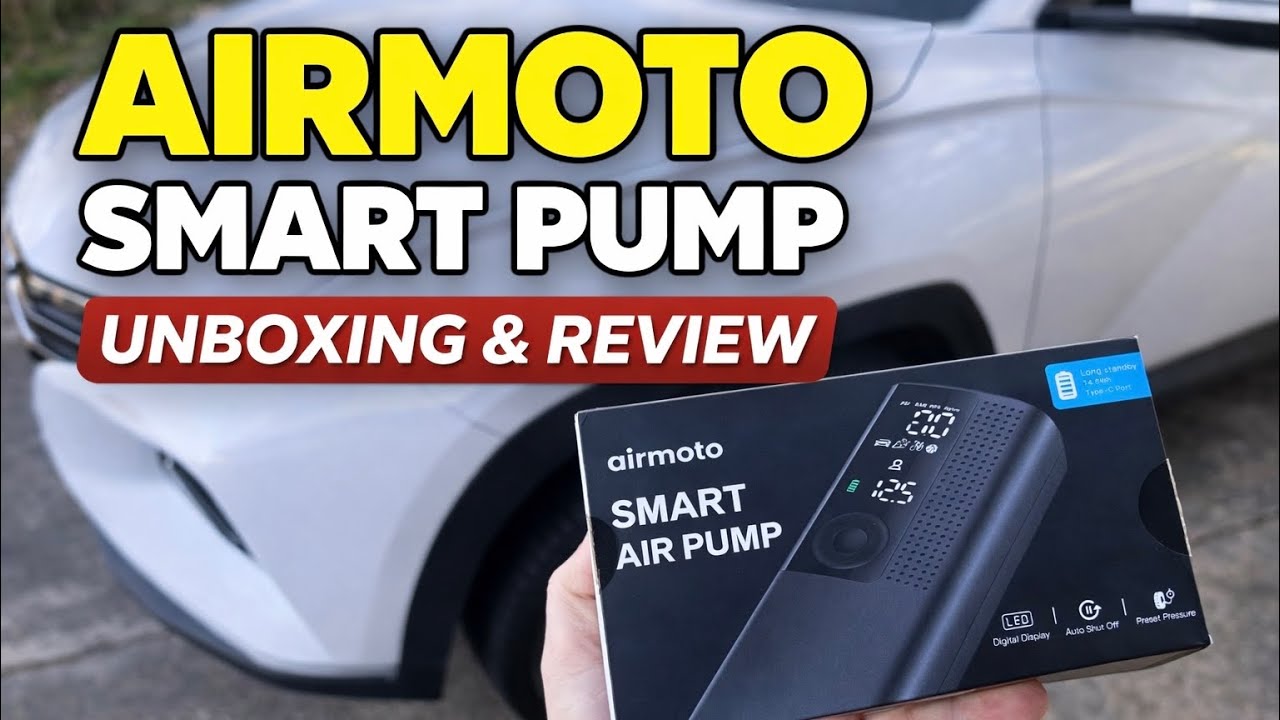 Airmoto Smart Air Pump - Unboxing & Review [YOU NEED ONE OF THESE]