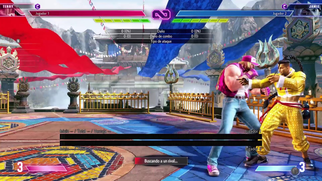 rankeando con Terry en Street Fighter 6