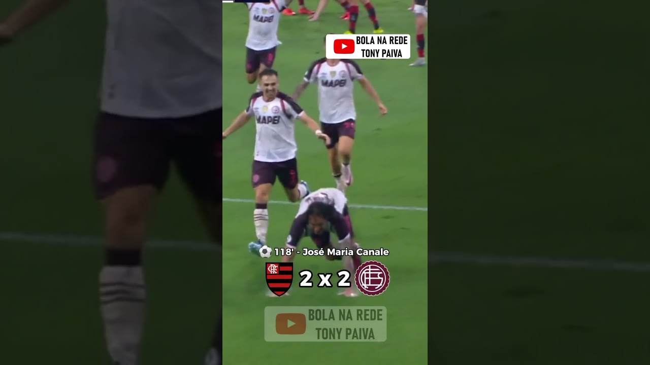 DUAS VIRADAS, GOL NO FINALZINHO... E TÍTULO DO LANÚS EM PLENO MARACANÃ! 🏆