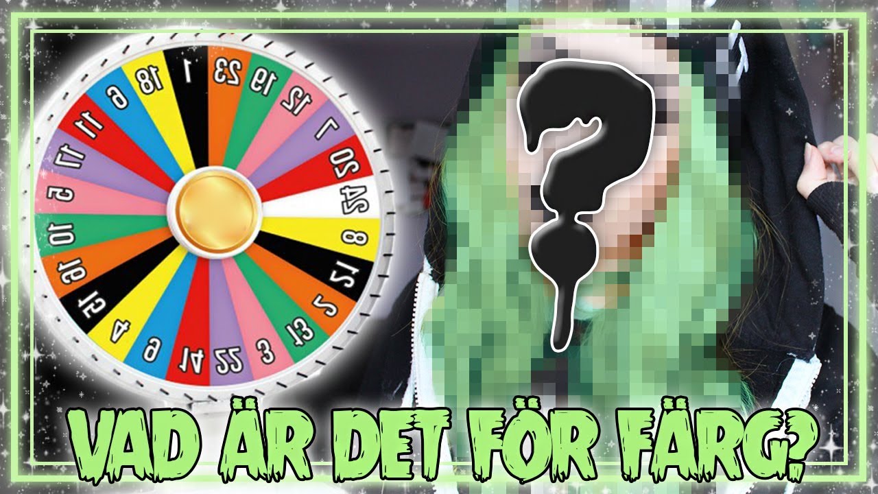 H&Aring;RF&Auml;RGNINGS ROULETTE ✄ Min nya h&aring;rf&auml;rg!