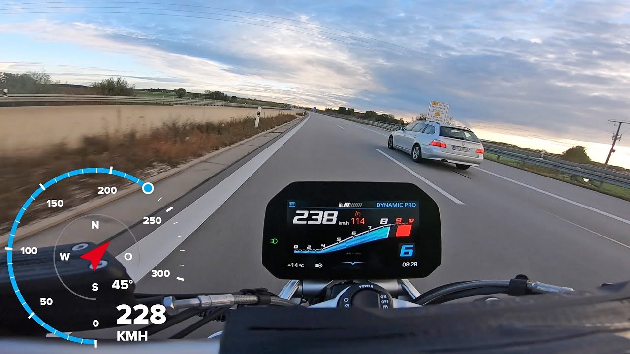 BMW R1250R GPS Topspeed
