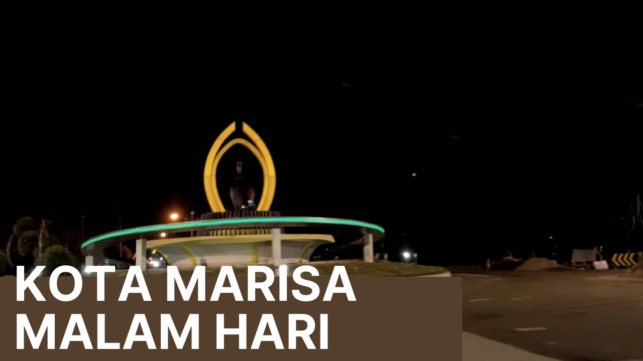 Suasana Kota Marisa Malam Hari, Ibu Kota Kab Pohuwato !!