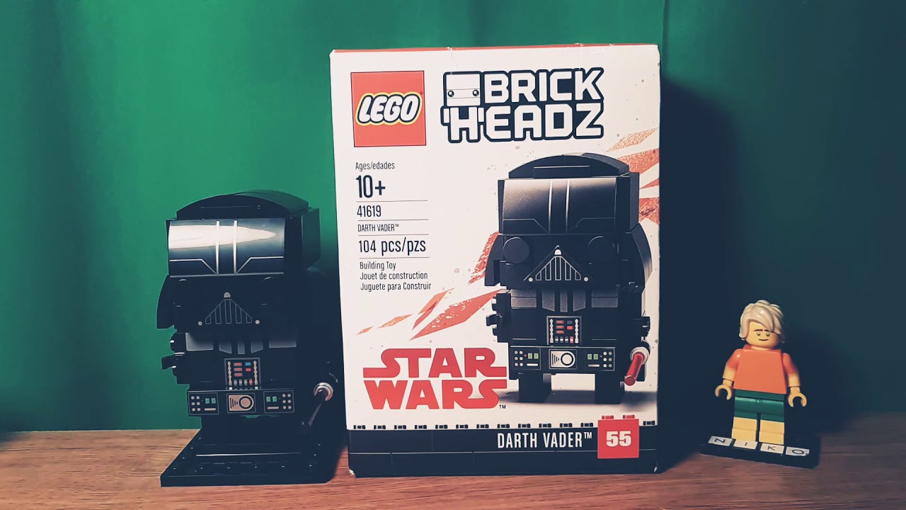 Review of set 41619 The Darth Vader Brickhead!