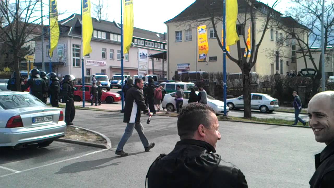 Aue gegen Dynamo 21.04.12