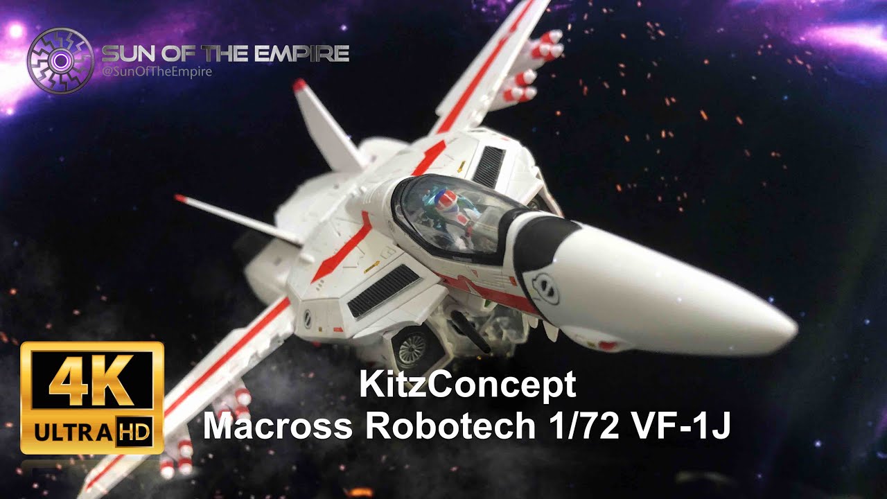 [SimplyTransform 31] KitzConcept Macross Robotech 1/72 VF-1J Rick Hunter’s Veritech Fighter
