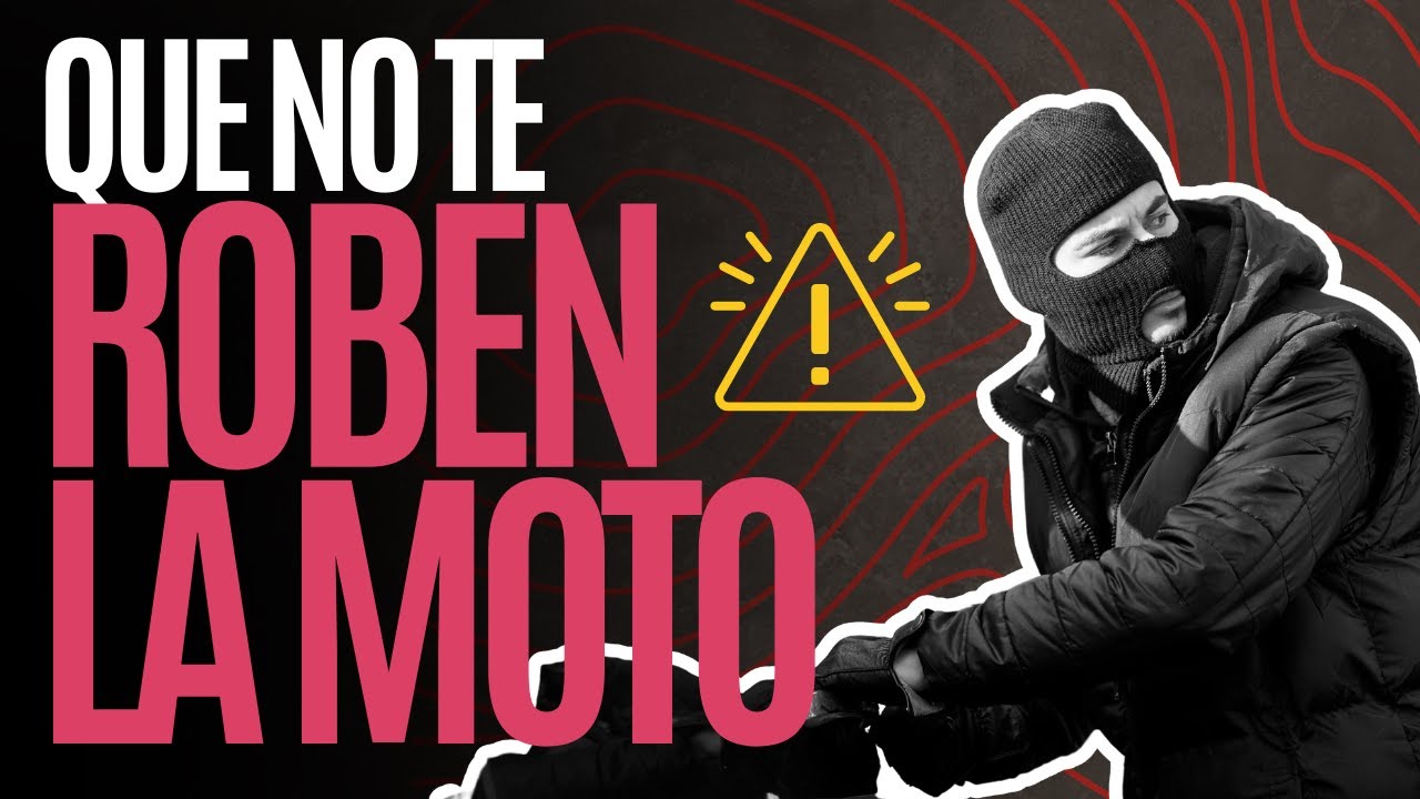 4 T&Eacute;CNICAS para EVITAR el ROBO de tu MOTO!! | #viajesenmoto
