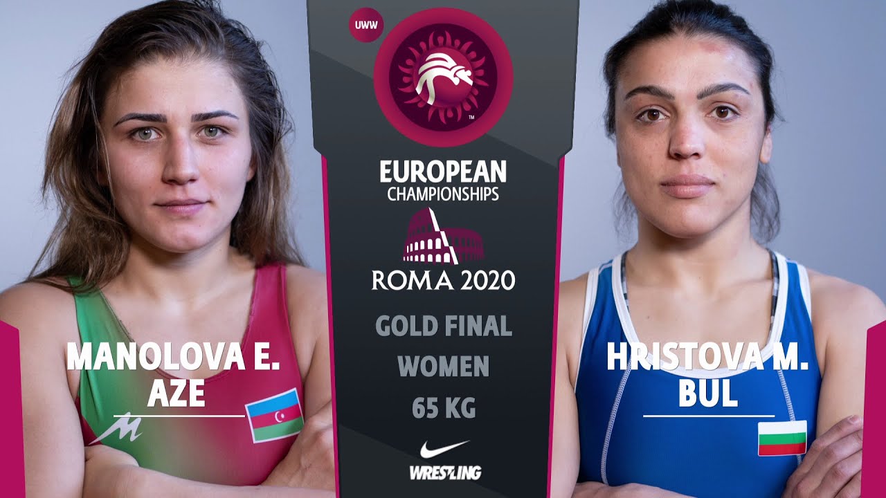 GOLD WW - 65 kg: E. MANOLOVA (AZE) v. M. HRISTOVA (BUL)