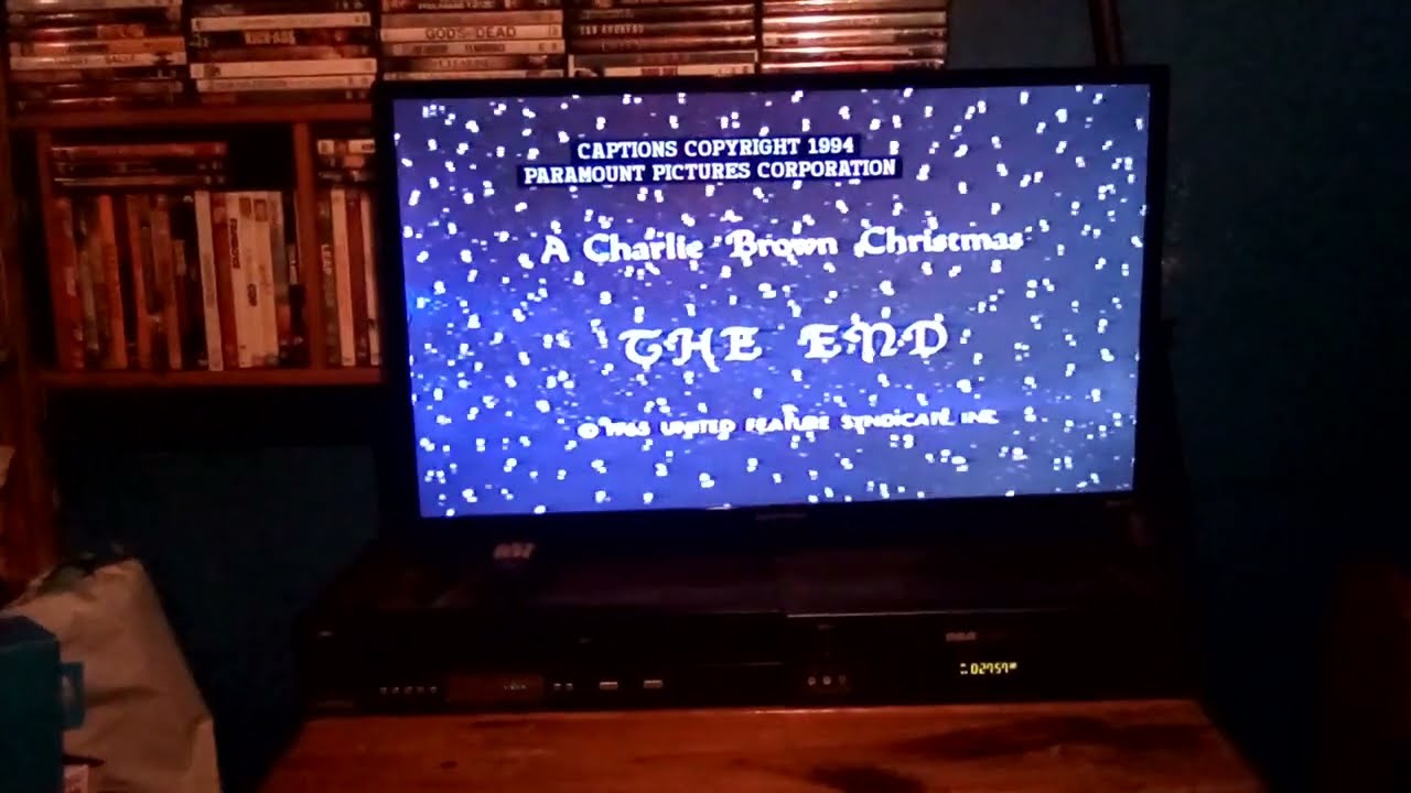 Closing To A Charlie Brown Christmas 1996 VHS