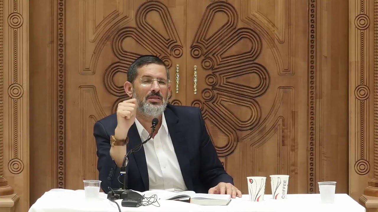 פותחים שבוע בשיעור מרתק עם הרב יוסף חיים גבאי שליט