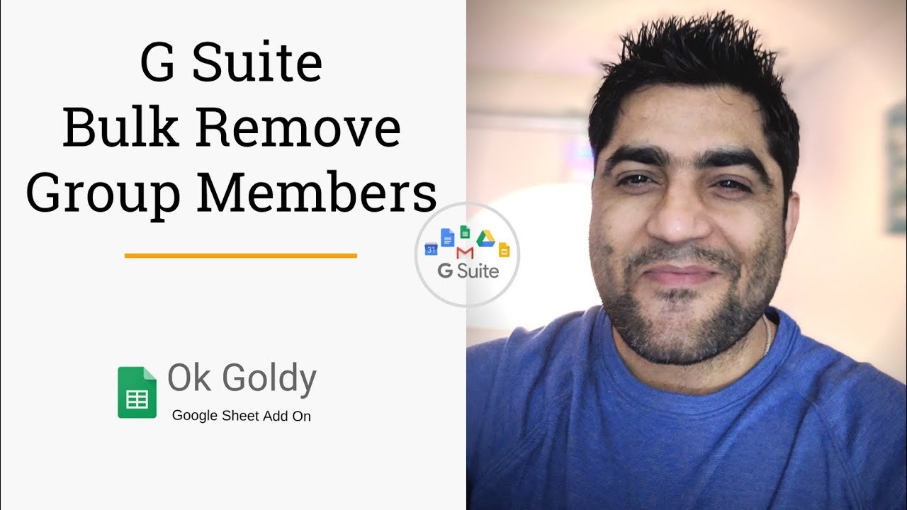 Bulk Remove G Suite Group Members with Ok Goldy