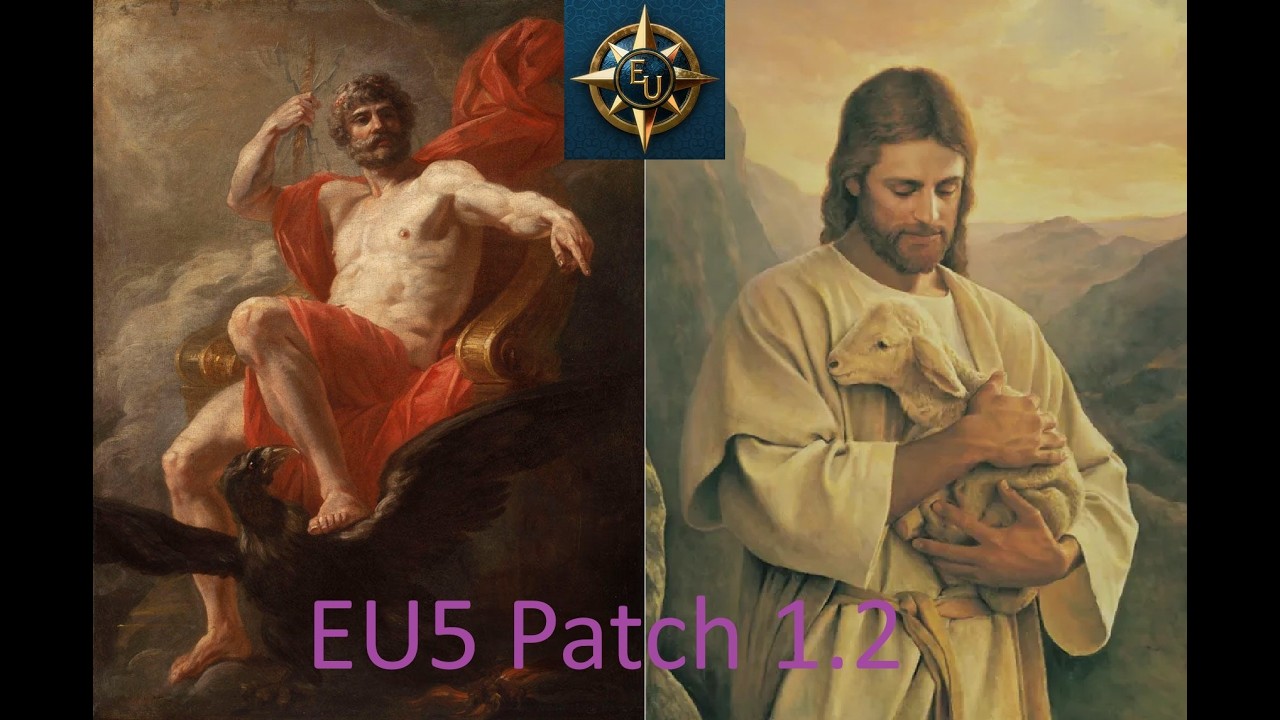 EU5 Обновление 1.2. Религии Империи. Эллинизм имба?