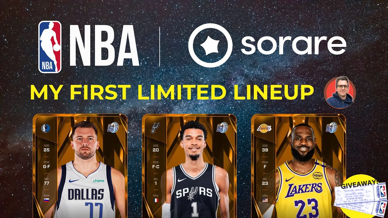 Sorare NBA: Purchasing my First Limited Lineup in 2024-2025!
