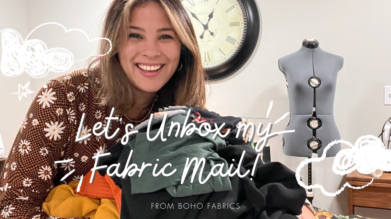 New Fabric From BOHO Is Here! Let's Do An Unboxing!