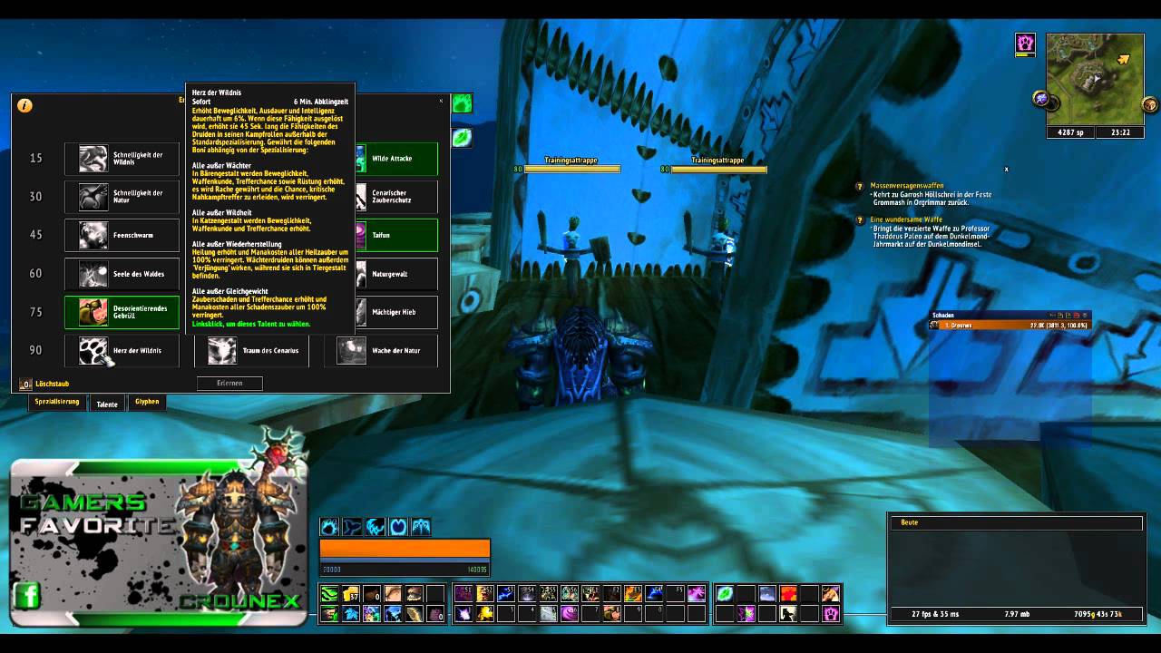 World of Warcraft: MoP - Patch 5.0.4. (Erklärung) // Druide Tank (German) [HD]