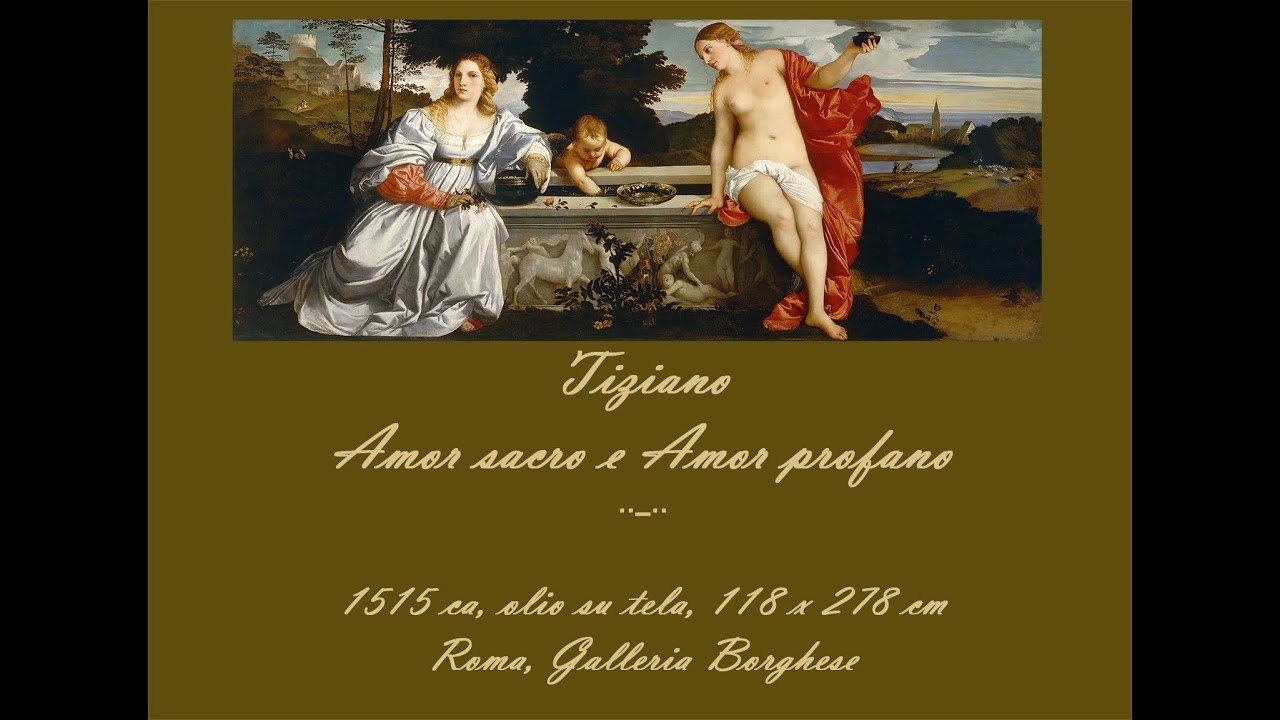 Amor sacro e Amor profano, Tiziano