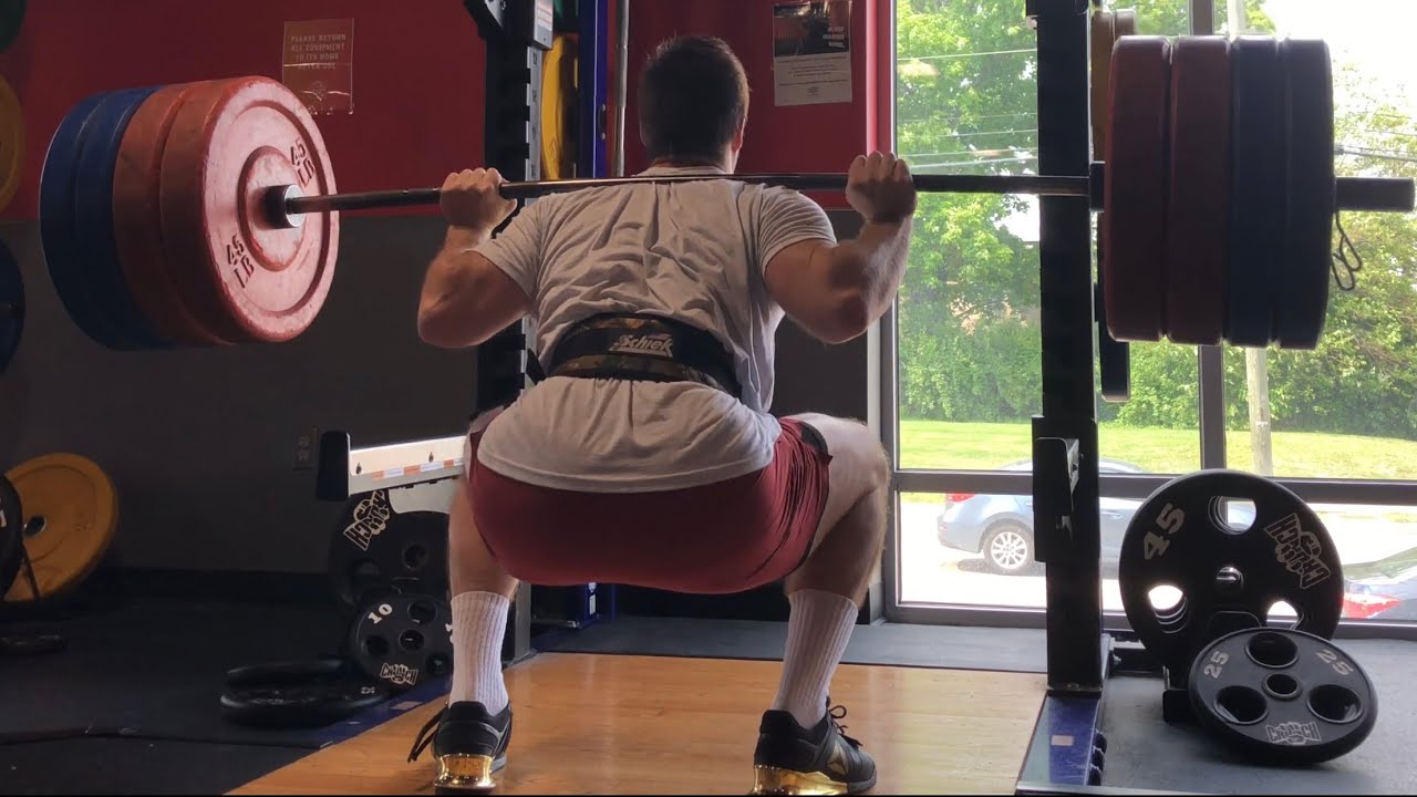 Squat Everyday: Day 45 - Small improvements in squat form (180kg Back Squat)