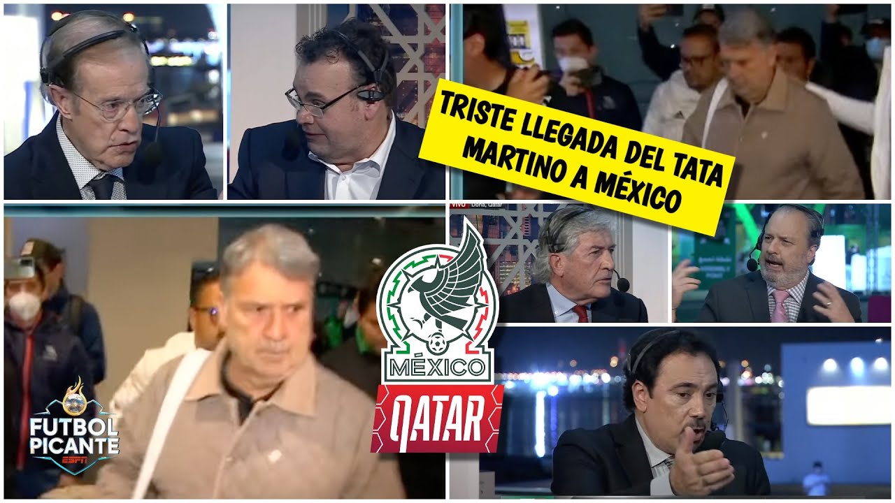 DA LA CARA TATA, le gritan a MARTINO en su llegada a MÉXICO tras FRACASAR en CATAR | Futbol Picante