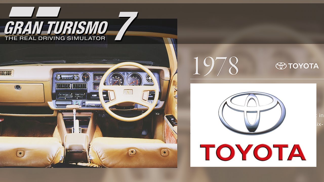 GRAN TURISMO 7 Museum - The History Of Toyota - Playstation 5 [4k]