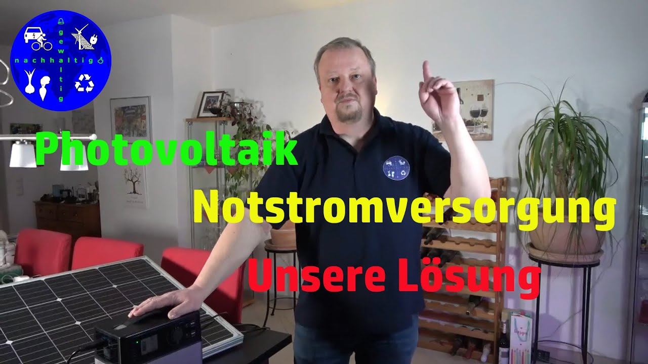 Photovoltaik Notstrom - Ersatzstrom. Was hilft bei einem Stromausfall? Unsere L&ouml;sung.