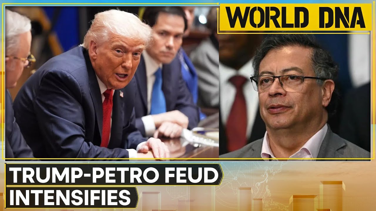 US-Colombia Tensions: Trump Stops Aid, May Increase Tariffs On Colombia | World DNA