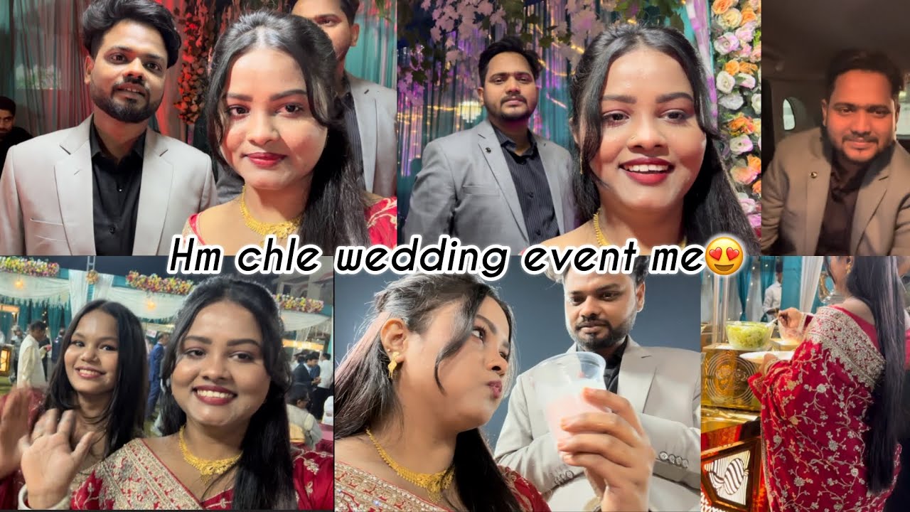 Hm gye Wedding event me😍Ma shaa Allah Bht sare hmare yt ki family mili❤️ #vlog 