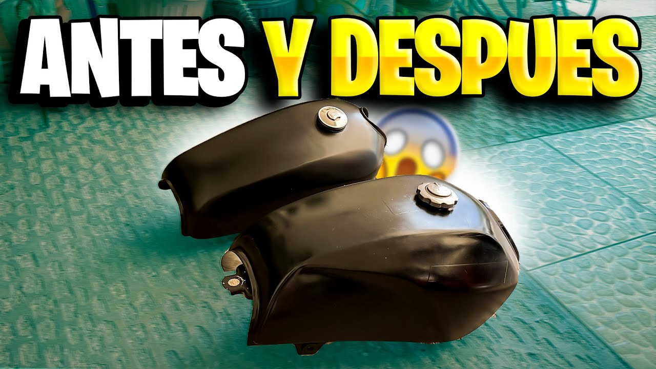 NUEVO TANQUE DE MOTO ANTIGUA A MI MOTO | ALAN RAA