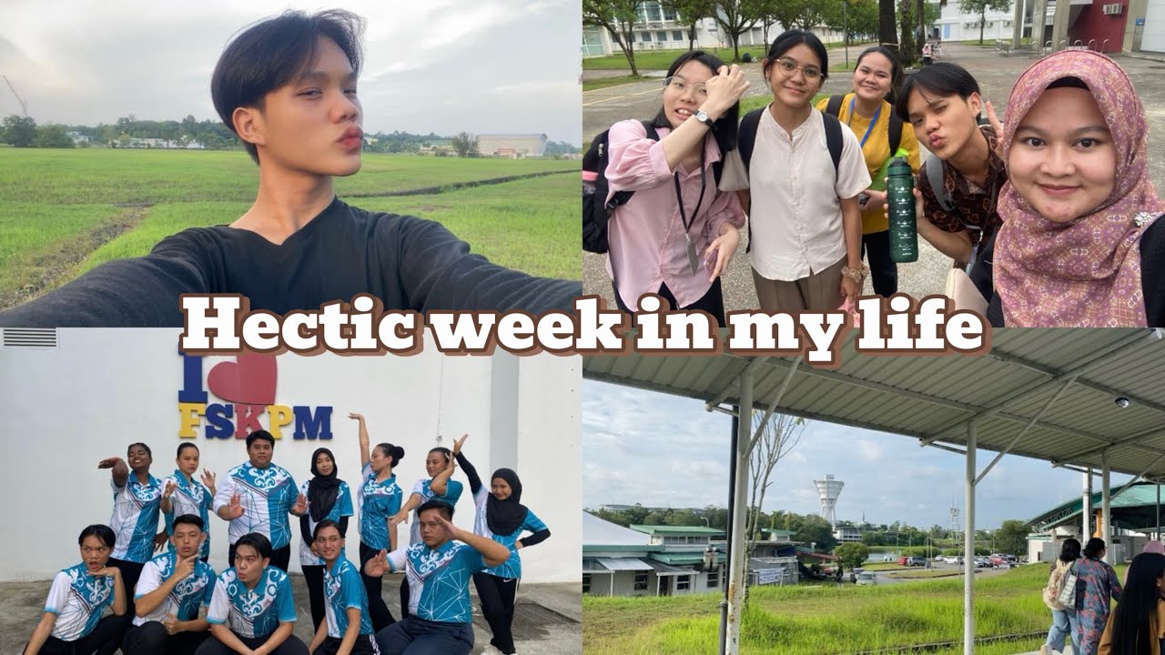 a hectic week in my life 🪴📚 || UNIMAS vlog || what i eat, dance & more
