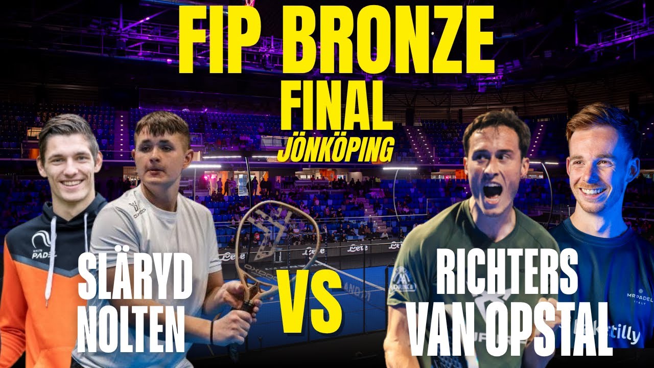 FIP Bronze Jönköping Final – Richters/Van Opstal vs Nolten/Släryd (Highlights)