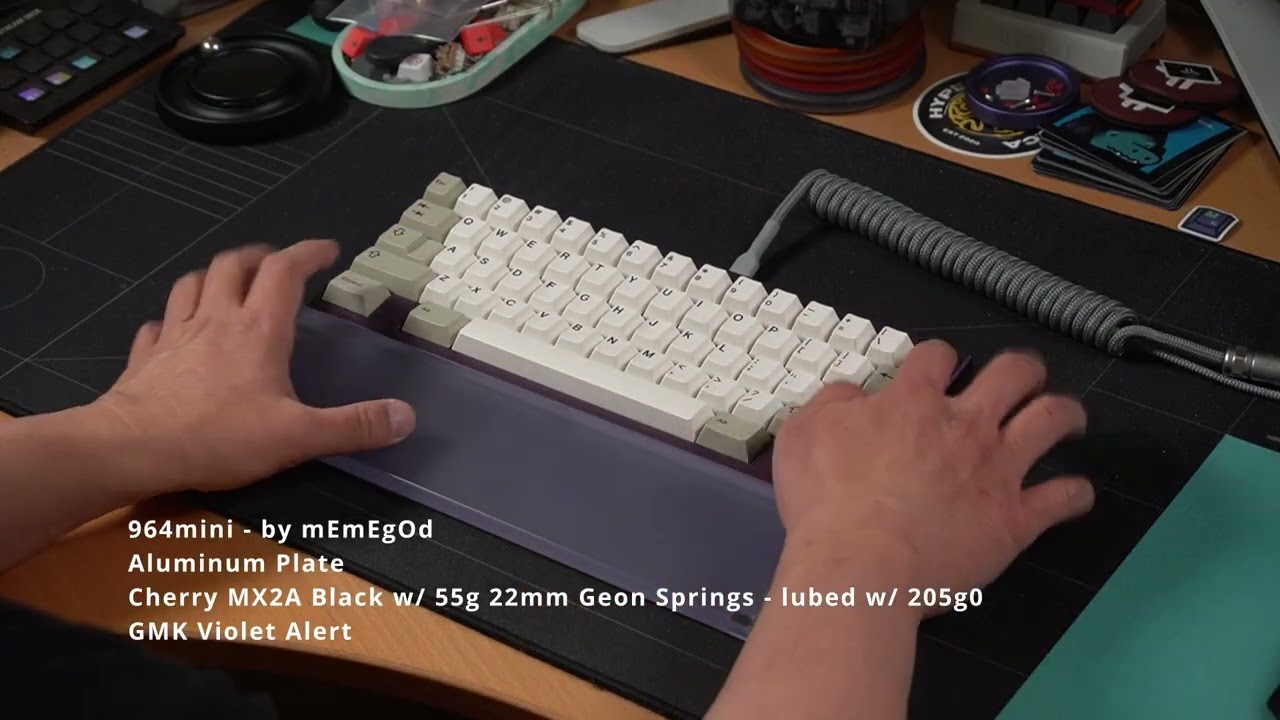 964mini by mEmEgOd w/ Cherry MX2A Blacks