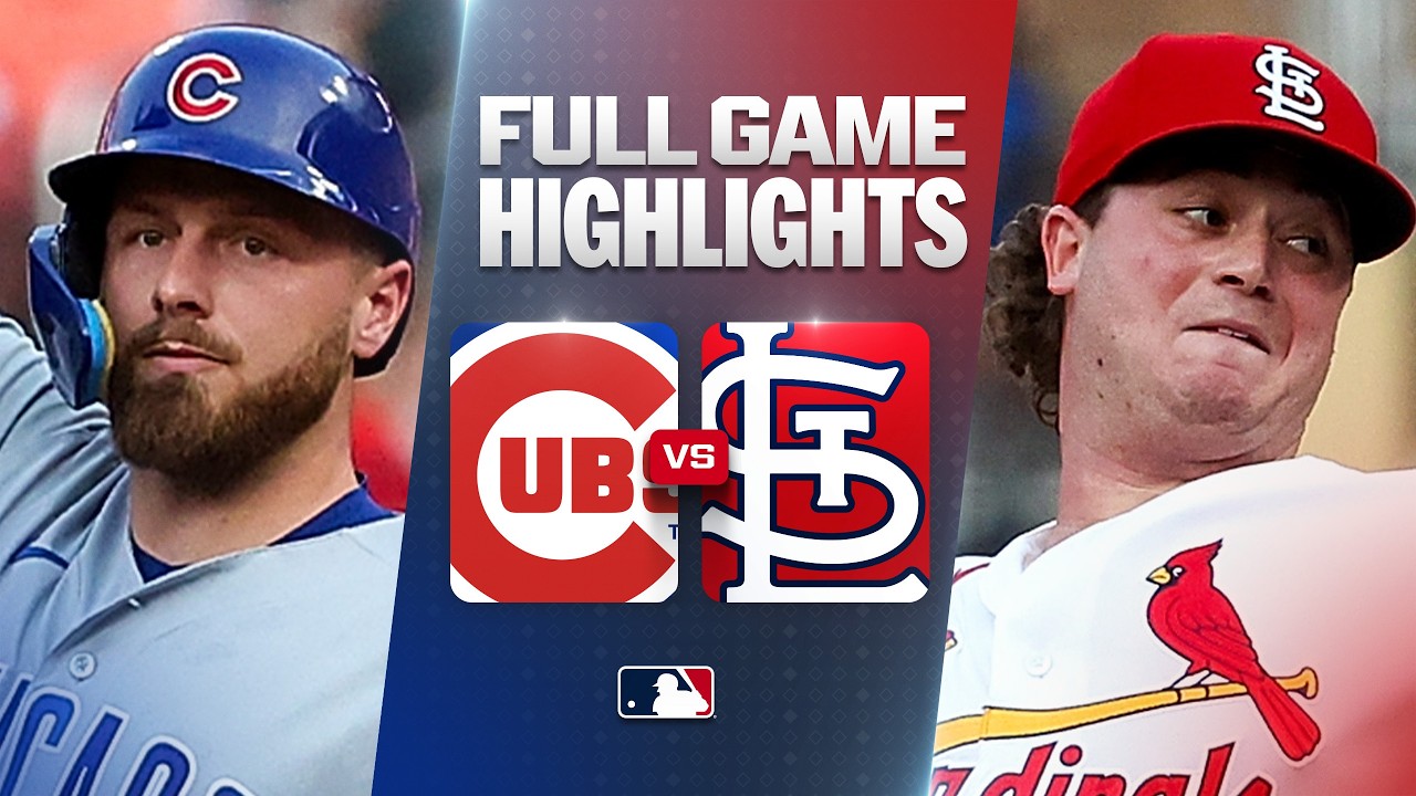 CUBS против CARDINALS: Официальный обзор игры (28 июля) | Сезон MLB 2026