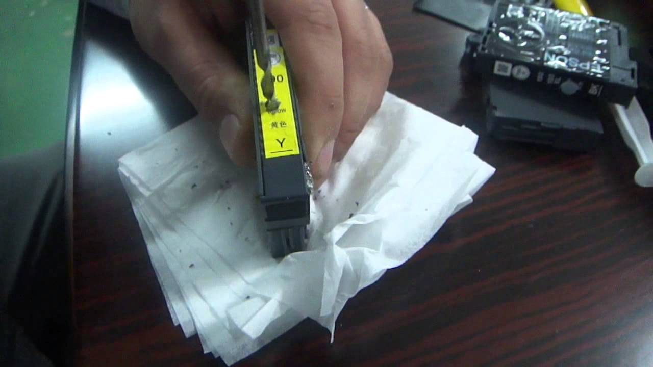 How to refill the epson expression home xp series