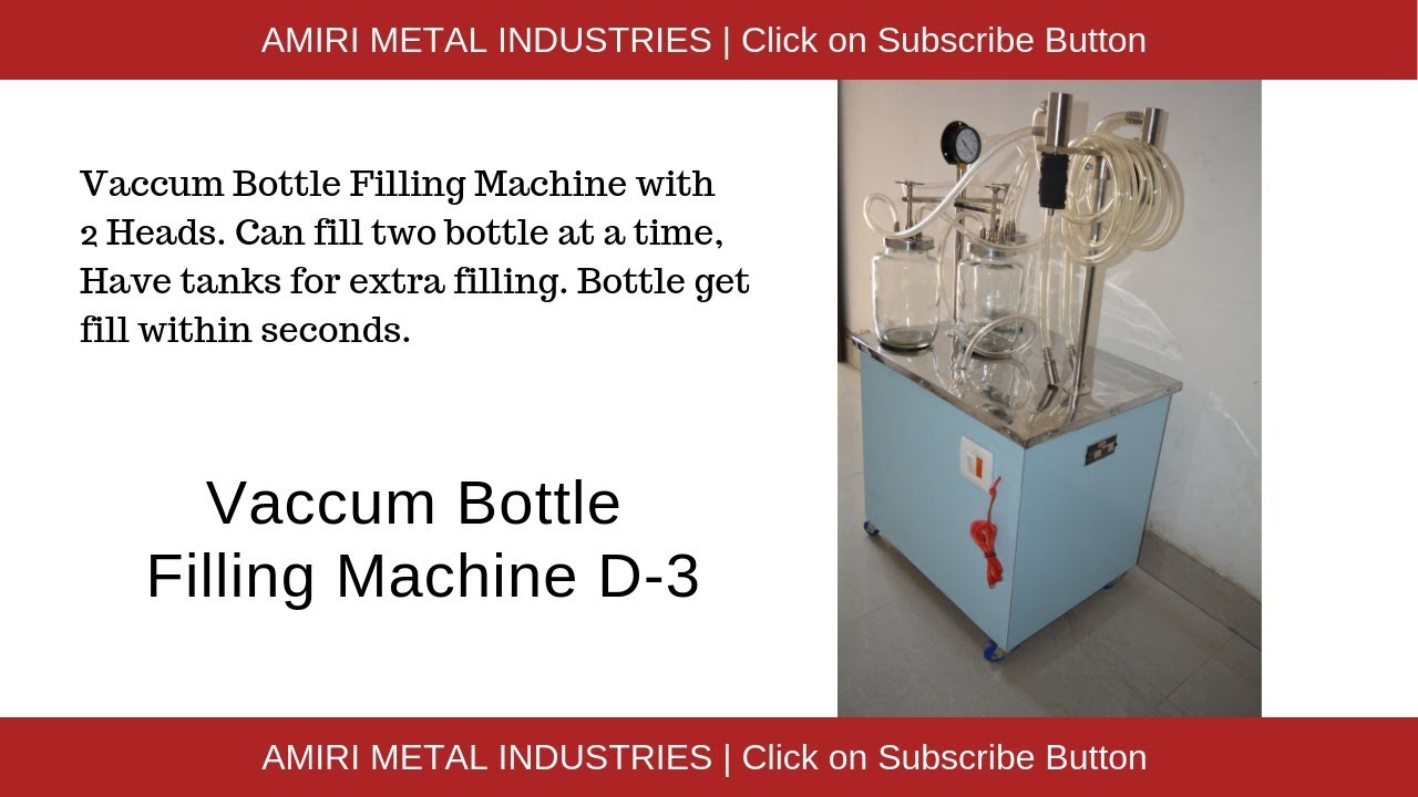 Liquid Filling Machine | Amiri Metal Industries