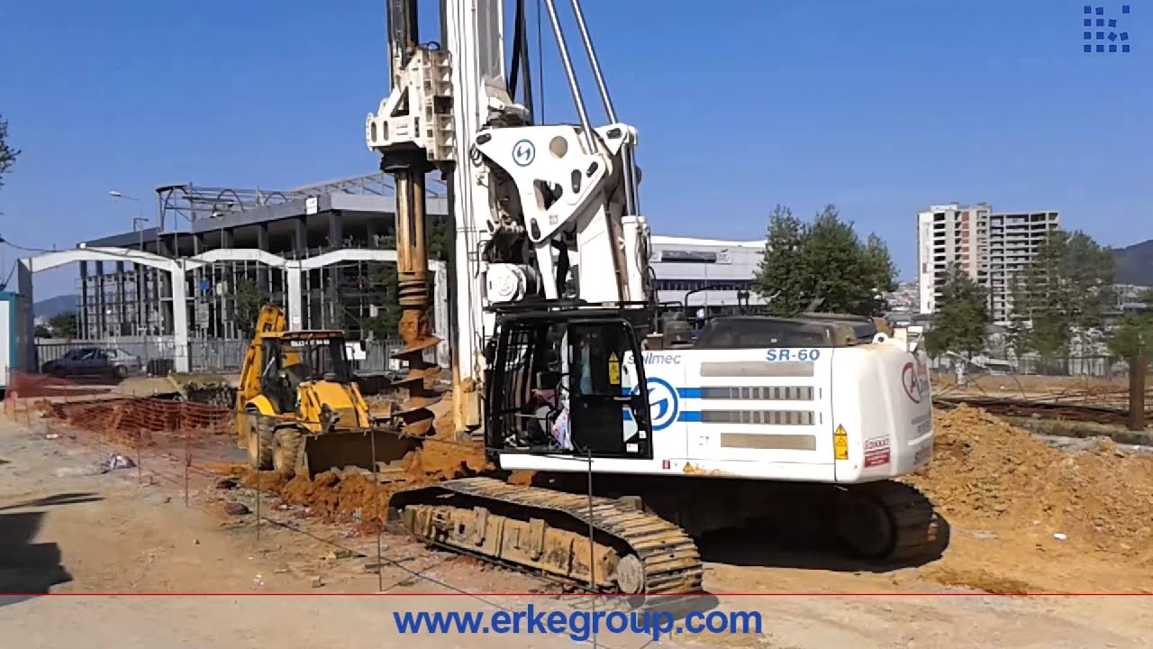 Fore Kazık Makinesi,Piling Rig, Soilmec SR-60,Aktaş Zemin, Erke Group, www.erkegroup.com