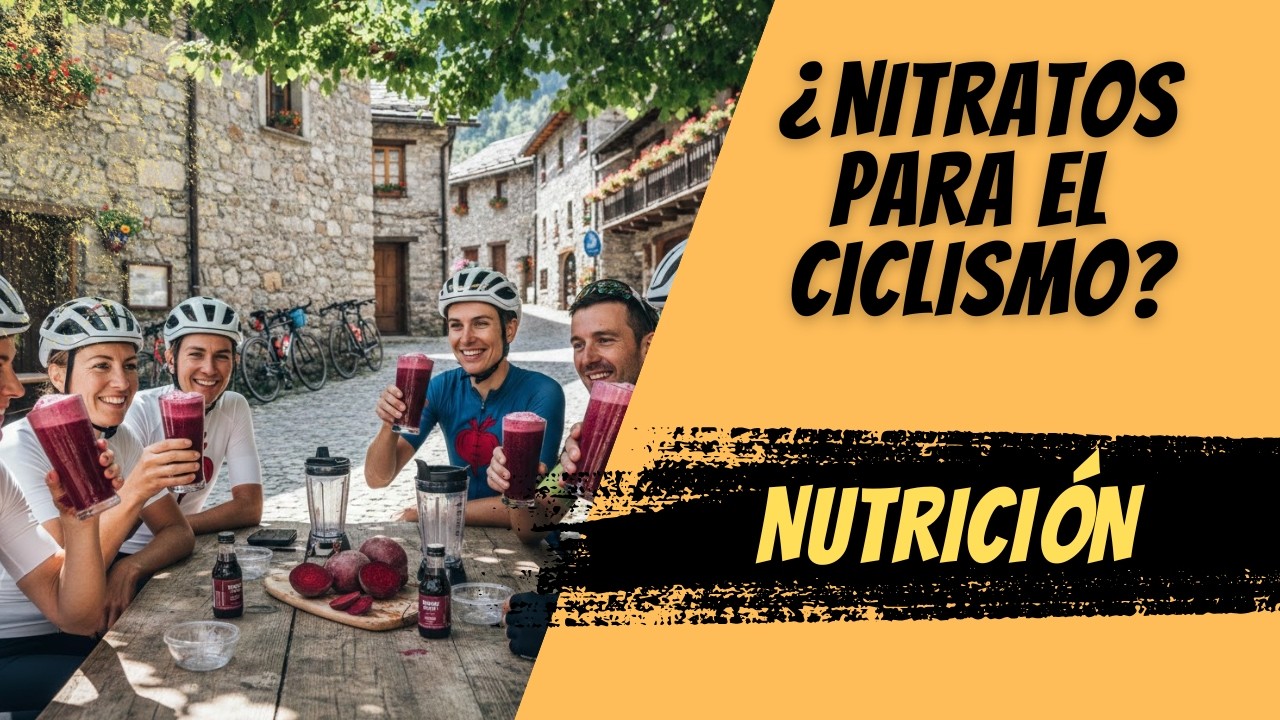 Nitratos para ciclistas, ¿cómo tomarlos?