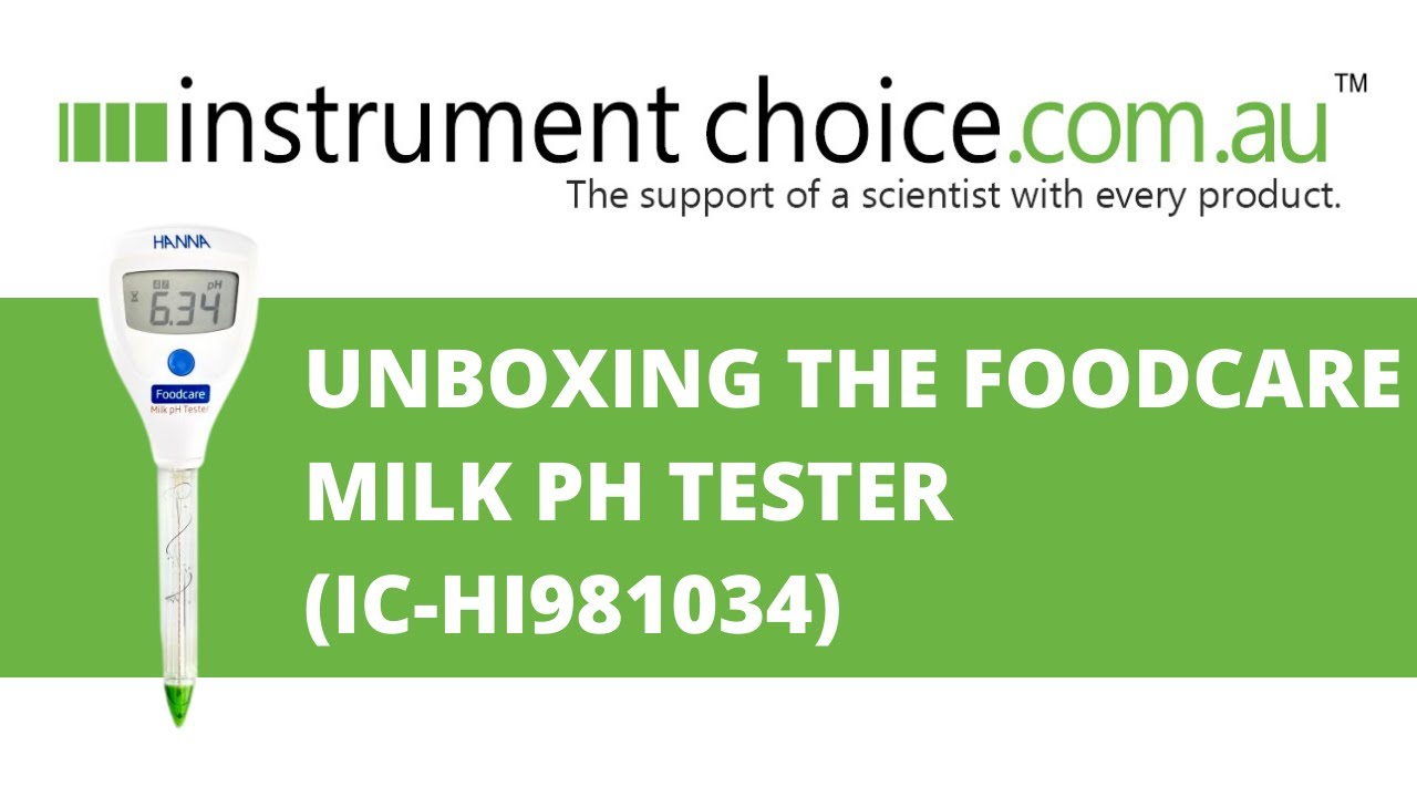 Unboxing the Foodcare Milk pH Tester (IC-HI981034)