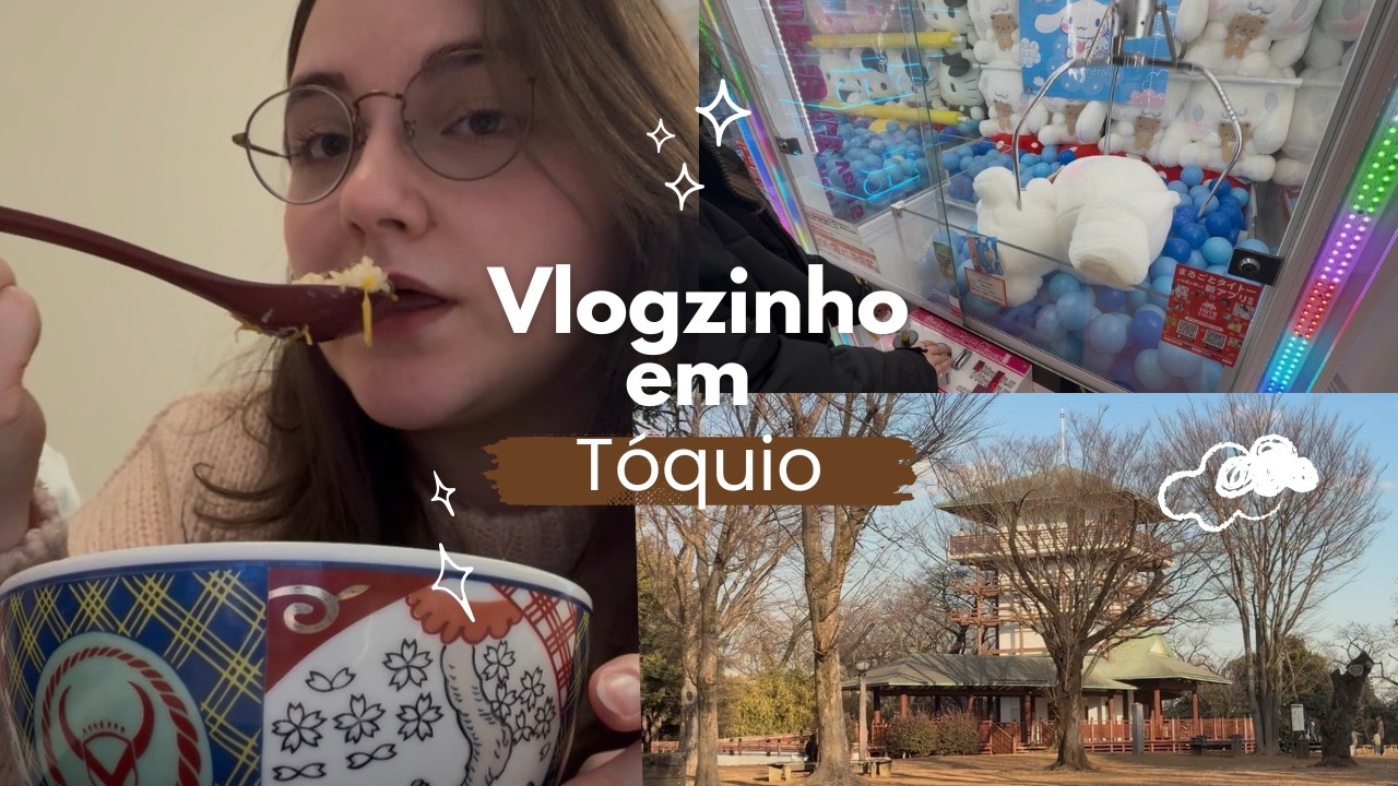 Vlog em Tokyo - Conhecendo parques, loja de usados e game center