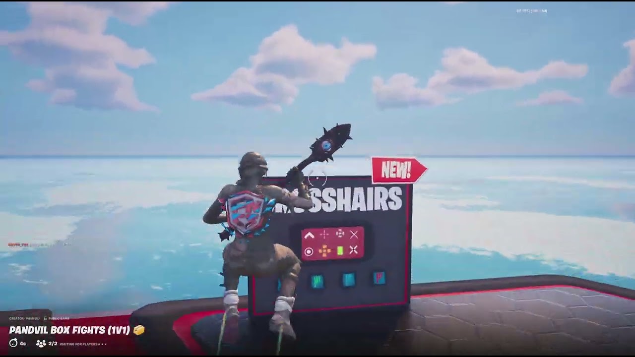Playing Fortnite