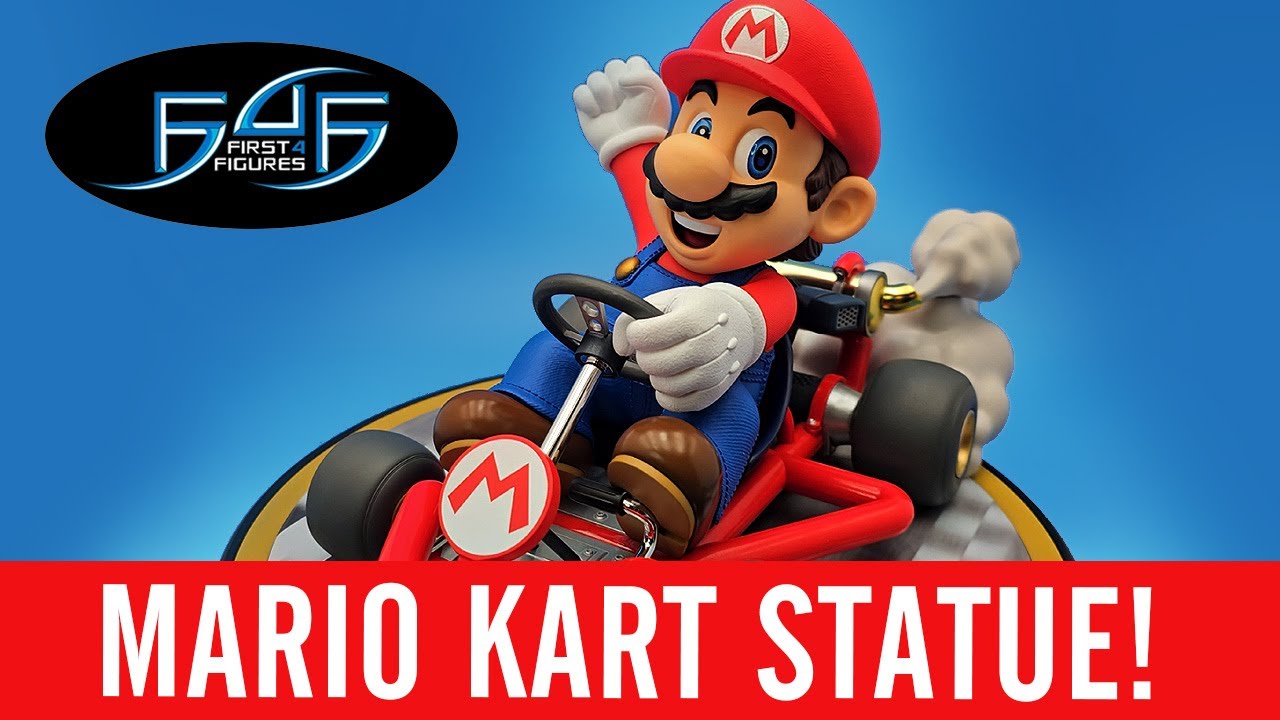 Why this Mariokart Statue is a MUST OWN! First 4 Figures Exclusive Edition with light-up Base!