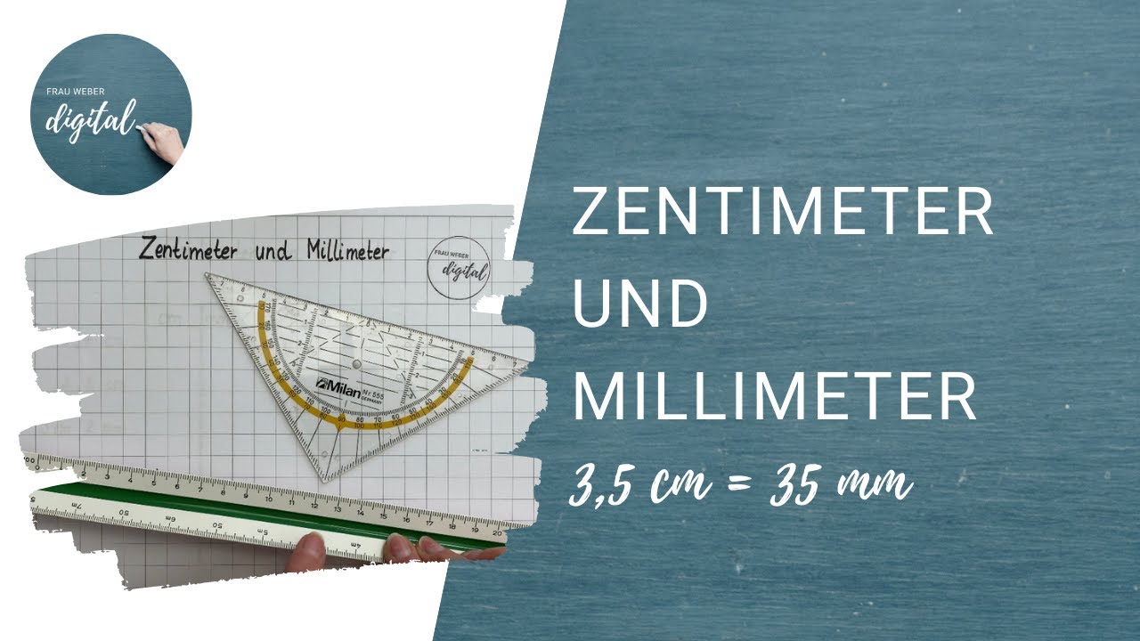 Zentimeter und Millimeter - so wandelst du die Längen einfach um (inkl. Arbeitsblatt)