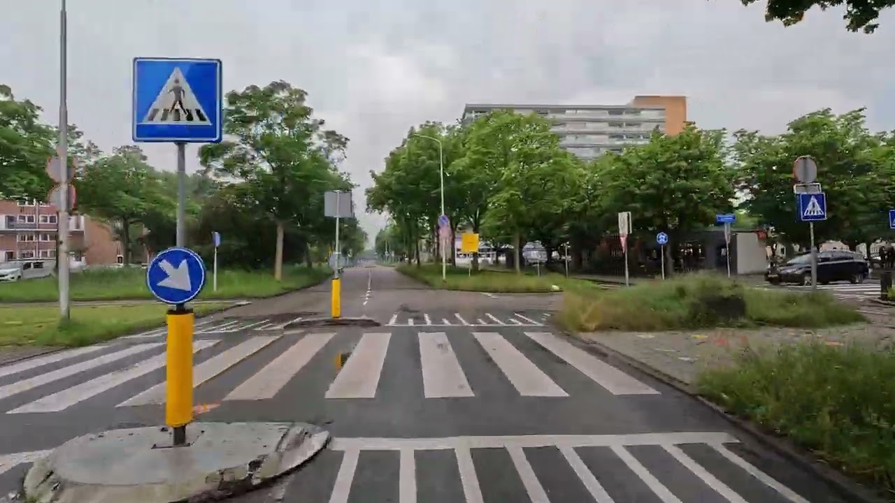 EBS buslijn 61 RIJSWIJK STATION - STATION DELFT | omleiding | 05.24