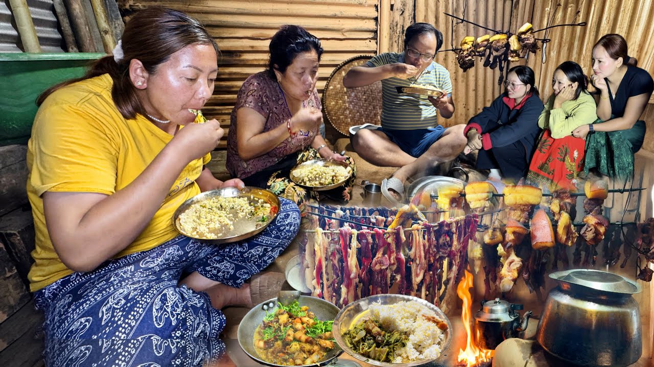 Countryside Life Nepal Family BEST Cooking Compilation | Village Style Cooking & Eating in Village