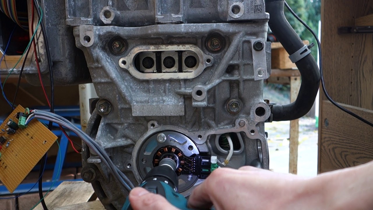 Lab Update #11: Running the Nissan Leaf Motor with Open Source Inverter Part 2